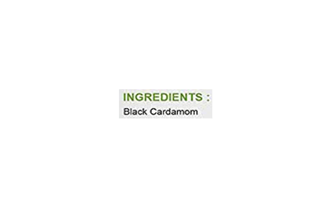 Pure Organio Organic Black Cardamom    Pack  100 grams